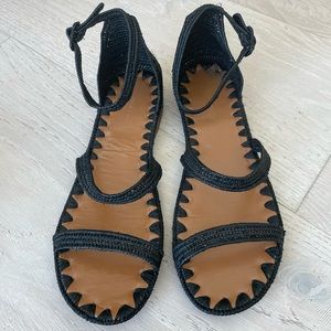 Carrie Forbes Kader Raffia Sandals 39